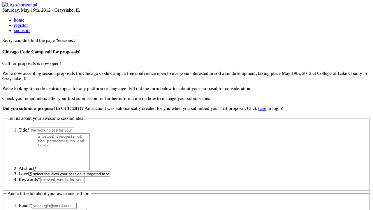 Chicago Code Camp Evolution
